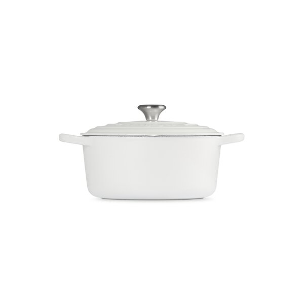 3.5 Qt. Round Signature Dutch Oven with Stainless Steel Knob (Sea