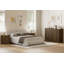 Ensemble 3 pièces commode 8 tiroirs et table de chevet 2 tiroirs-812800333