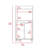 Charlotte 1-Shelf 2-Door Kitchen Pantry White
