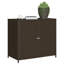 Garden Storage Cabinet 83X45x76 Cm Poly Rattan-72155445