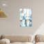 «Blue House» par Art Remedy sur toile bleue-99522156-99522176