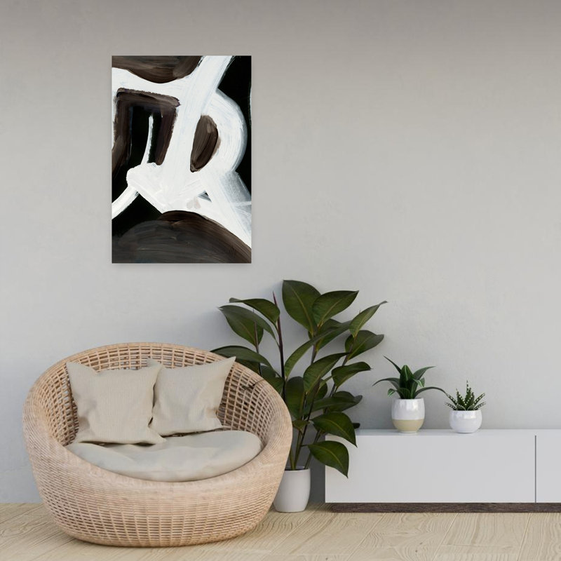 Art contemporain contemporain abstrait, H 24 po x l 16 po