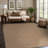 Nadene Natural Beige Indoor Area Rug-1614445048