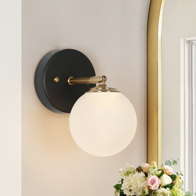 Tarica 1-Light Dimmable LED Modern Armed Sconce