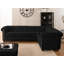 Chesterfield Corner Sofa L-Shape Cleo Blink in Velvet with Crystal Tufting-137161651-137161654