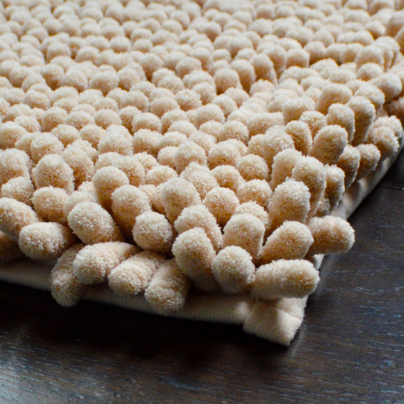 Norihisa Jumbo Bobble Bath Mat, Stone
