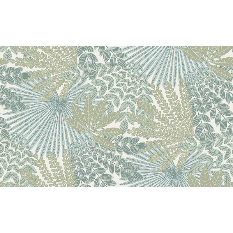 Papier peint feuilles de velours borestapeter