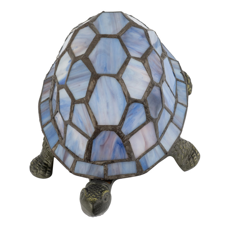 Metal Table Lamp, Purple