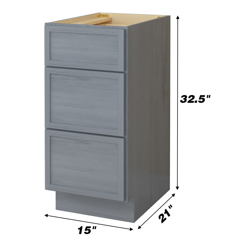 Base de meuble-lavabo simple 15 po seulement, Argent