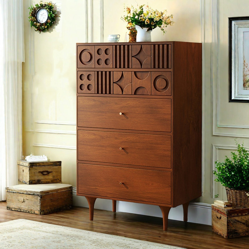 Commode d'appoint rétro