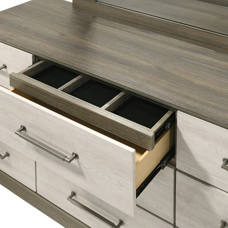 Helvey 9-Drawer Dresser