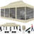 10x20 Heavy Duty Pop Up Canopy Tent with 6 Sidewalls, Commercial Gazebo Party Tent-105353935