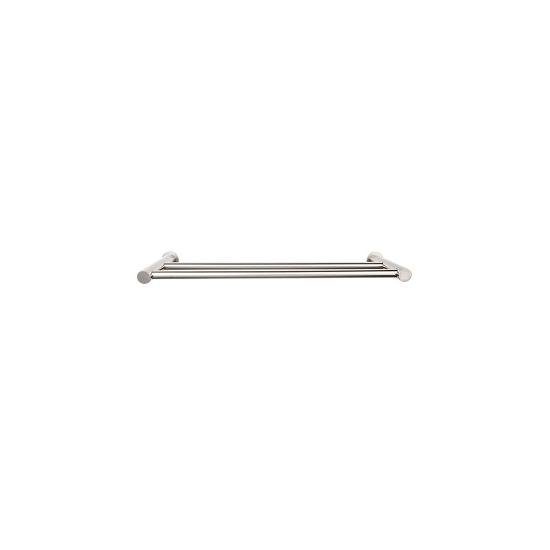 Hopewell Bath Double 19 1/2" Wall Mounted  Towel Bar, Brushed Satin Nickel