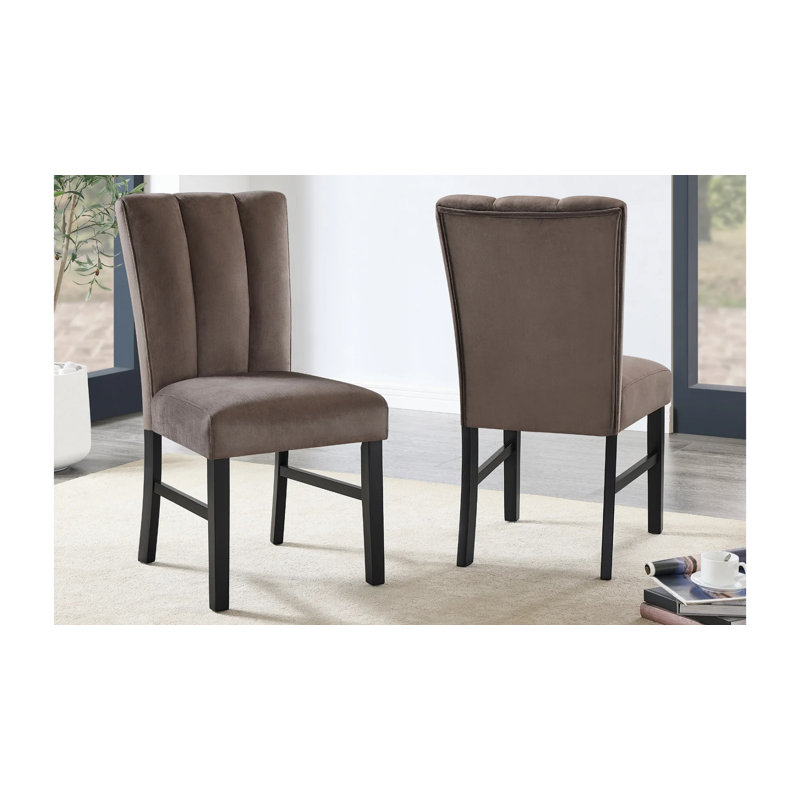 Ensemble de salle à manger 7 pièces avec chaises rembourrées Havant