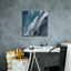 "Epash Graffiti" Splash Indigo "par Albena Hristova, art mural sur toile-1944266175