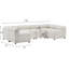 Canapé modulaire rembourré en U Briar-1469769883