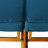 Outdoor Chaise - Fully Adjustable & Relaxing Double For Poolside Deck Quick-Drying