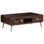 Emmons Four Leg Coffee Table with Storage