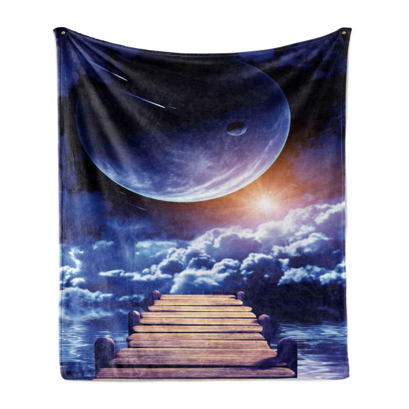 Hand Woven Throw Blanket, 50" W x 60" L