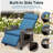 Recliner Patio Chair with Cushions-1407145576