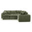 Canapé modulaire moderne en L Boucle avec confort modulaire et conception modulaire-917175043