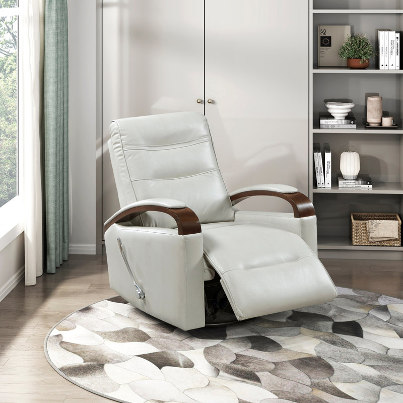 Swivel Gliding Recliner, Smoke