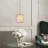 1 - Light Gold Single Pendant
