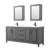Daria 80'' Double Bathroom Vanity with Marble Top-97902716-97902717