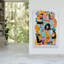 «Vibrant Abstract Strokes», impression murale audacieuse et colorée-129774427