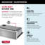 Évier de cuisine à simple cuve en acier inoxydable de calibre 16 Lenta ™ Retrofit-77518361