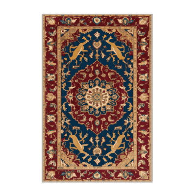 Tapis brun lavable à la machine