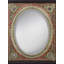 Designer Mirror | Traditional Colours With 24 Karat Gold | With Frame