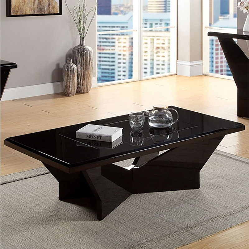 Table basse Irina, Noir