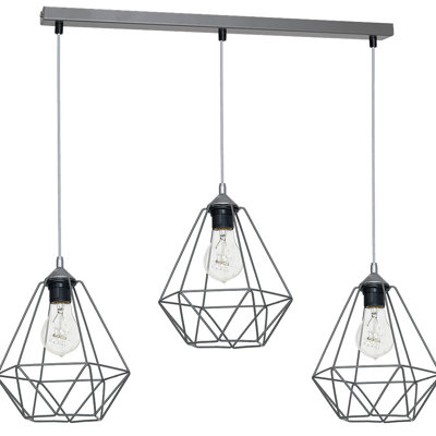 Salman 3 - Light Kitchen Island Pendant
