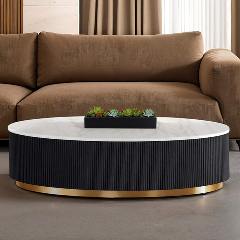 Oval Cocktail Table
