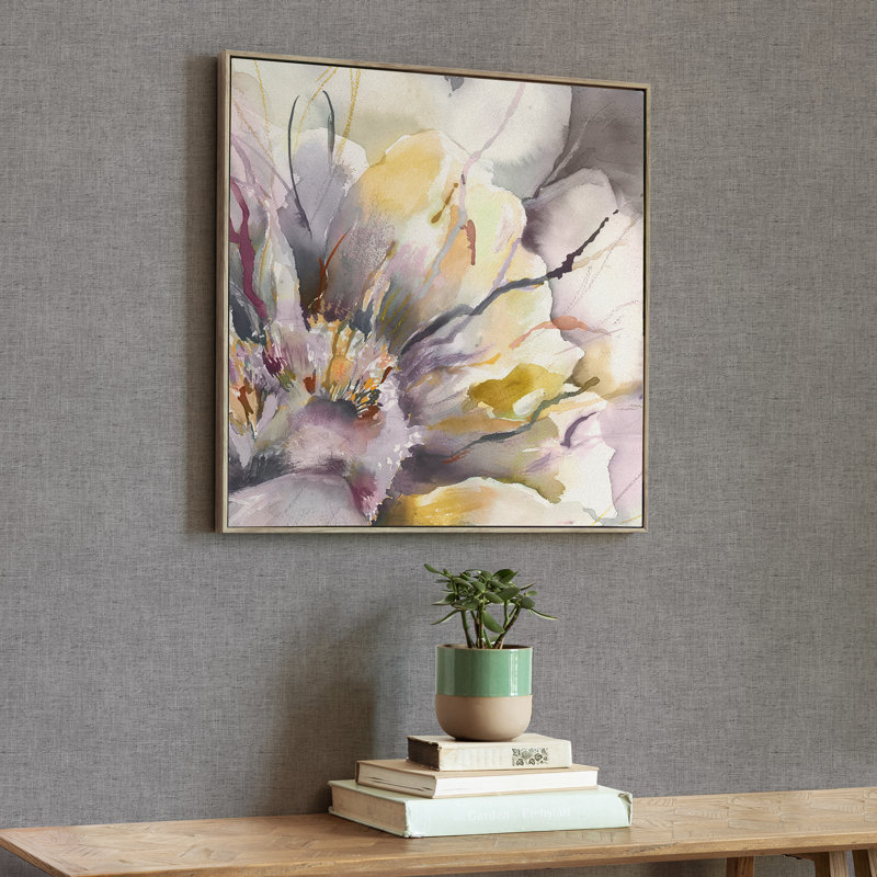 Peonia Onyx - Floater Frame Bold Art