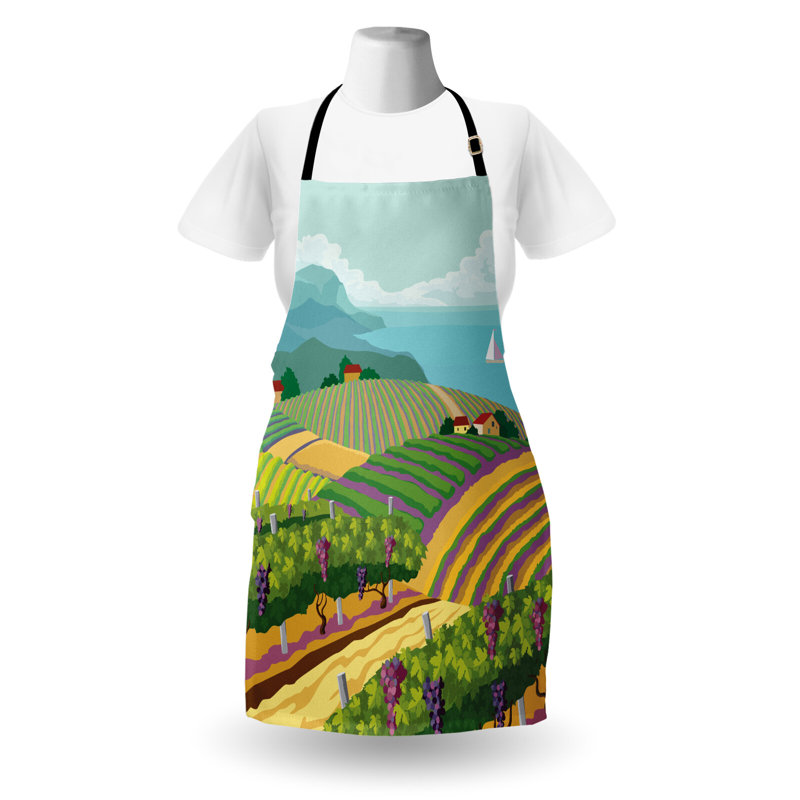 Multicolore tablier de plantation de vignes unisexe One Allium Way® Vineyard