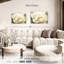Fleur de magnolia Harnek sur fond gris-106428490