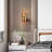 Arindra Iron Modern Wall Sconce with Novelty Shade and Metal Frame-1883477439