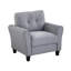 Fauteuil de salon moderne de 35 po pour la maison ou le bureau