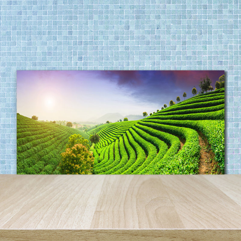 Doon 50cm W x 100cm L Glass Peel and Stick Panel