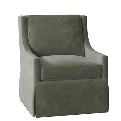 Kimball Swivel Slipcovered Armchair