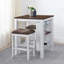 Exquisite 3-Piece Dining Table Set for Harmonious Dining Spaces, Ideal for Various Occasions and Room Layouts