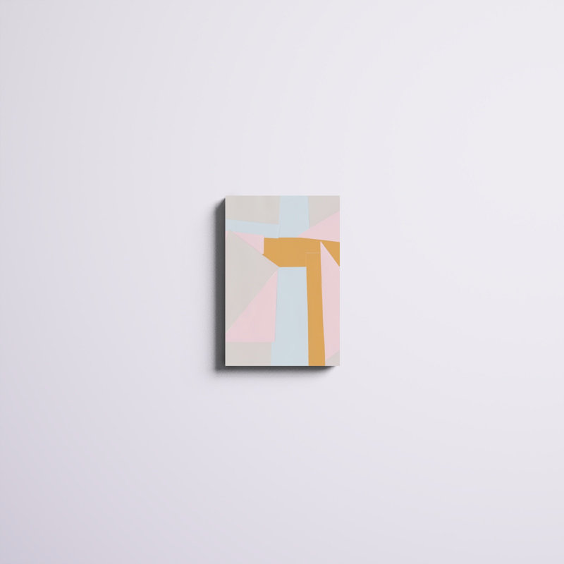 «Soft Blocks II» par Alicia Ludwig, impression sur toile tendue, H 18 po x l 12 po