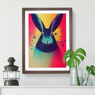 XV1022-5052X Vivid Hare Abstract - Print
