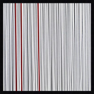 Mostly White Print by Alex Dunn