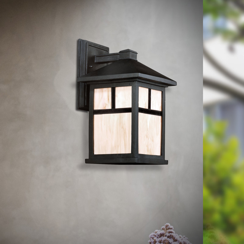 Lakshana Wall Light, Black / 14" H x 8" W x 9" D/Incandescent