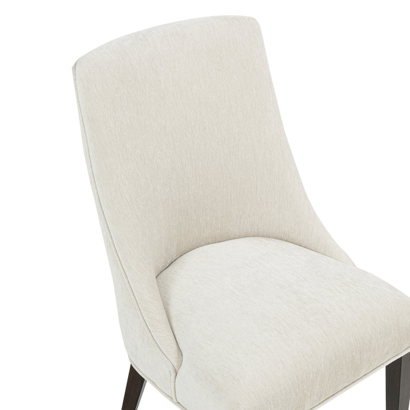 Fauteuil de salle à manger Beever, Crème, crème, 1