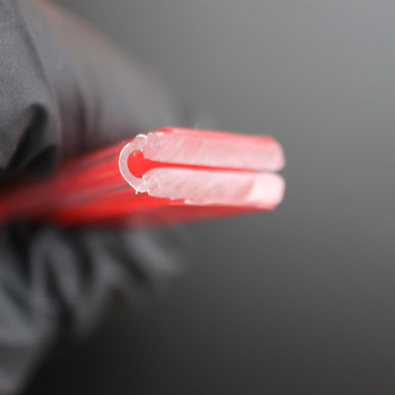 300mm Acrylic Flexible Hinges - No Glue Required Low Profile Plexiglass, Transparent, Continuous Acrylic Piano Hinges