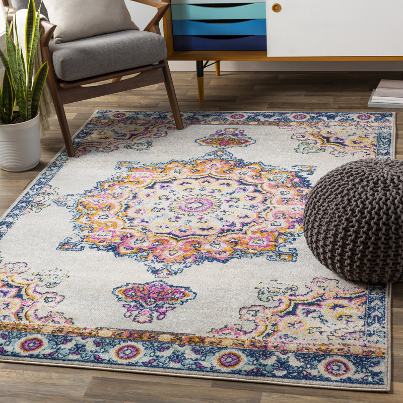 Mcvey Oriental Indoor Rug, Rectangle 5'3" x 7'3"